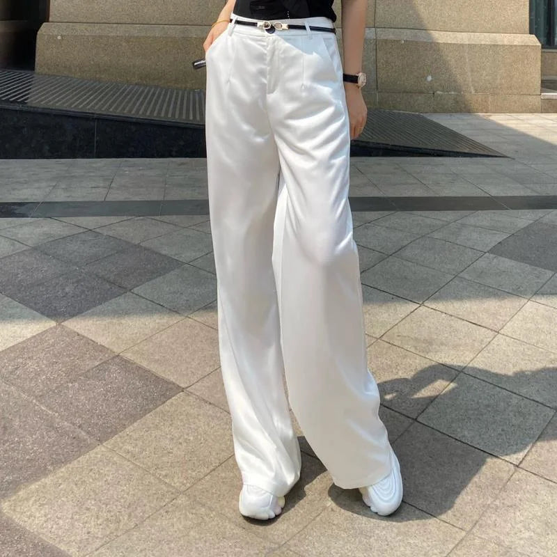 Pantalon en satin Justine
