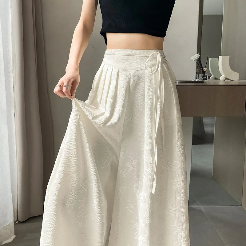 Pantalon en satin Noémie