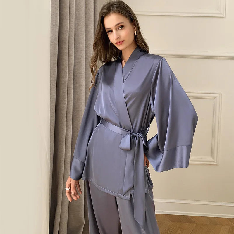 Pyjama en satin Avenca