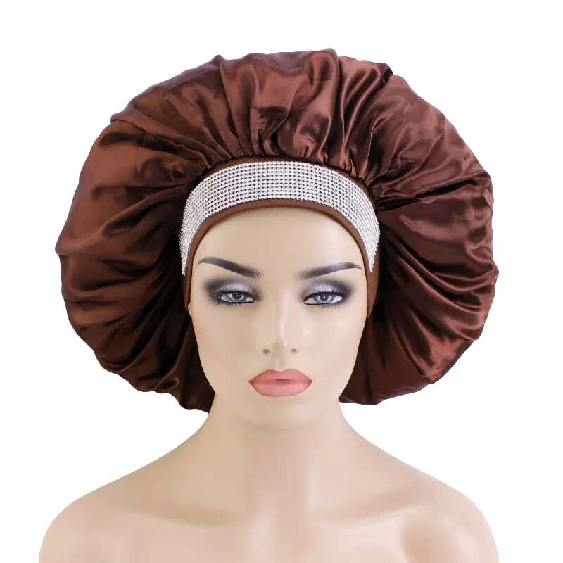 Bonnet/Turban satin pour cheveux Classique