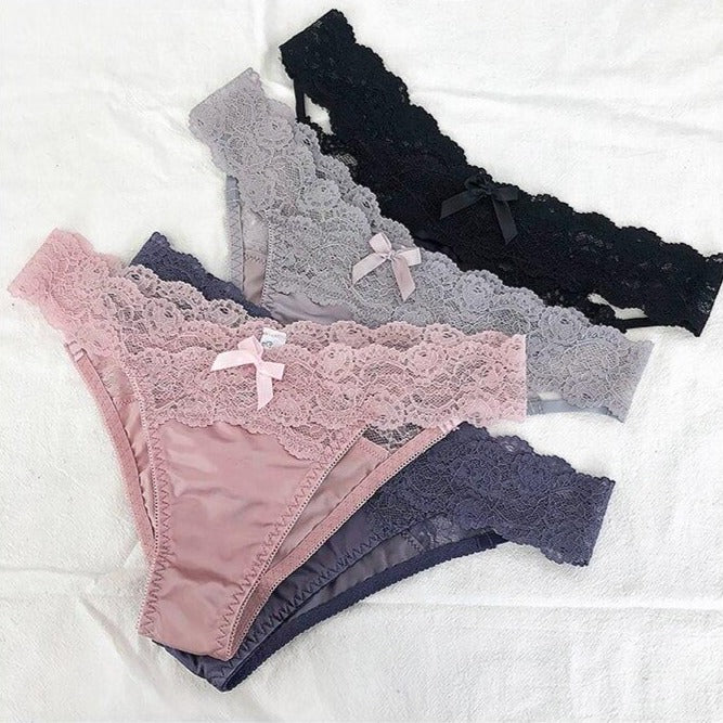 culotte satin et dentelle fanny