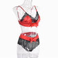 Ensemble de lingerie sexy en satin