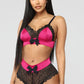 Ensemble de lingerie sexy en satin