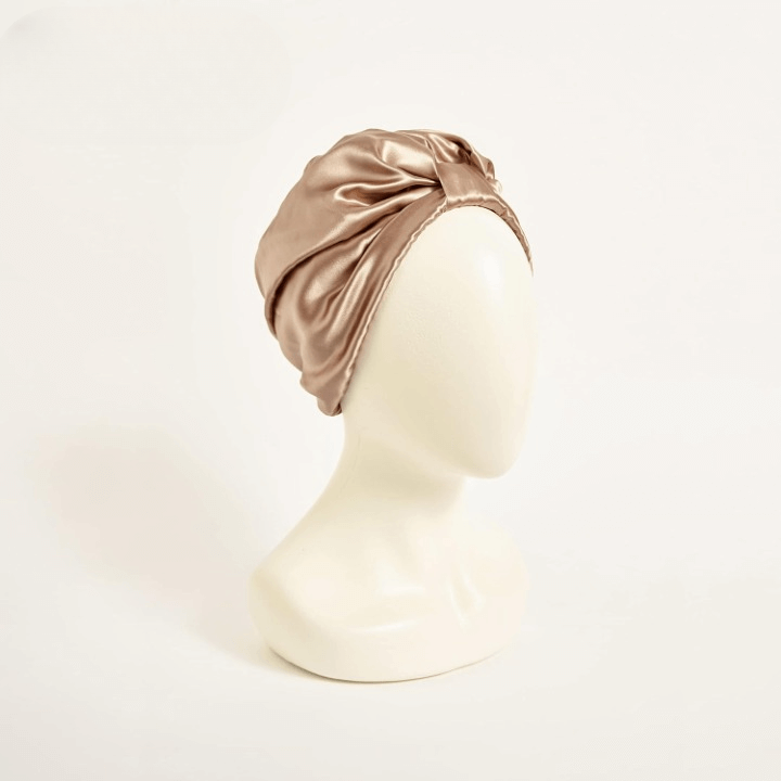 Bonnet/Turban satin pour cheveux Classique