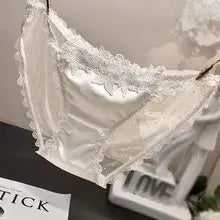 Sexy lace satin panties