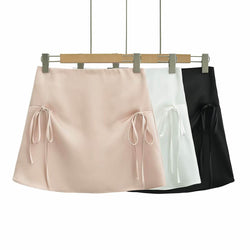 Jupe en satin louise