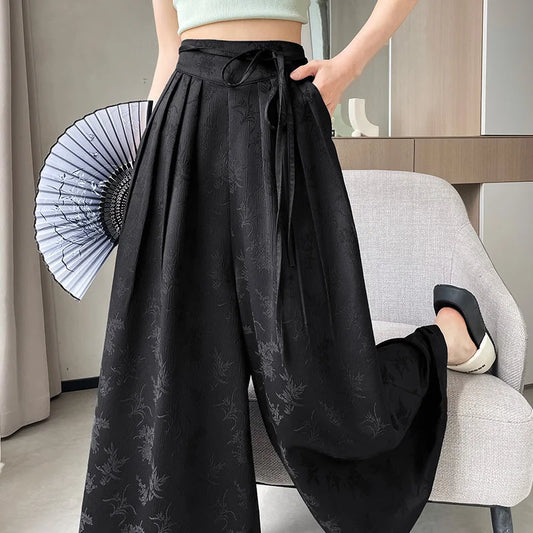 Pantalon en satin Noémie