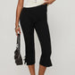 Pantalon en satin Oriane
