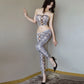 Pantalon en satin Salomé