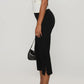Pantalon en satin Oriane