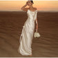 Robe en satin Héloïse