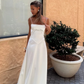 Robe en satin Inès