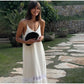 Robe en satin Isabelle