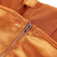 Débardeur Vintage en satin caramel