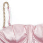 Débardeur rose en satin Vintage 