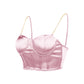 Débardeur satiné Vintage rose