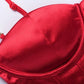 Débardeur satiné Vintage rouge