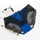 Culotte en satin Eva bleu