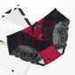 Culotte en satin Eva rouge