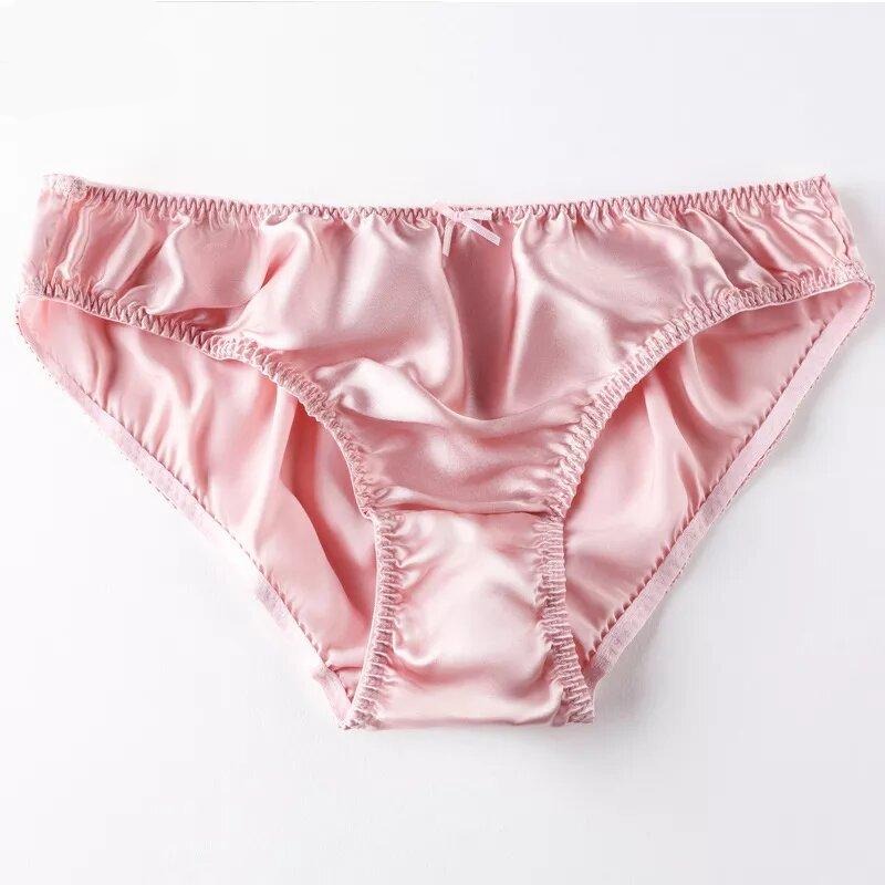 Culotte en satin Louise rose