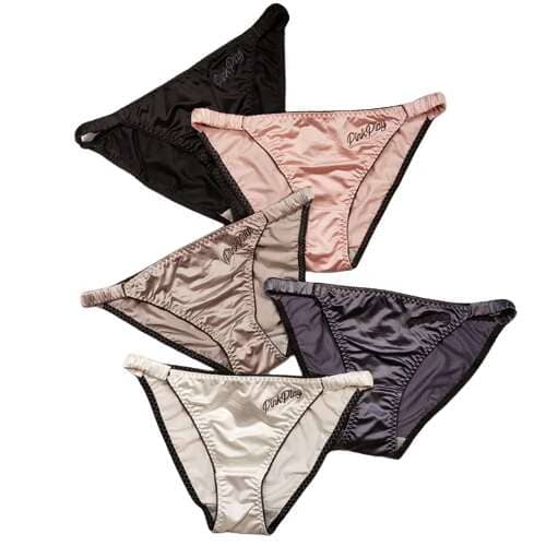 Culotte en satin pink play