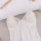 Pyjama satiné blanc Joy