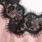 Pyjama satiné ensemble d'été rose