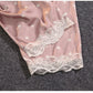 Pyjama satiné étoilé rose