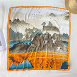   foulard en satin Andie