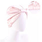 turban satin cheveux classic bebe rose